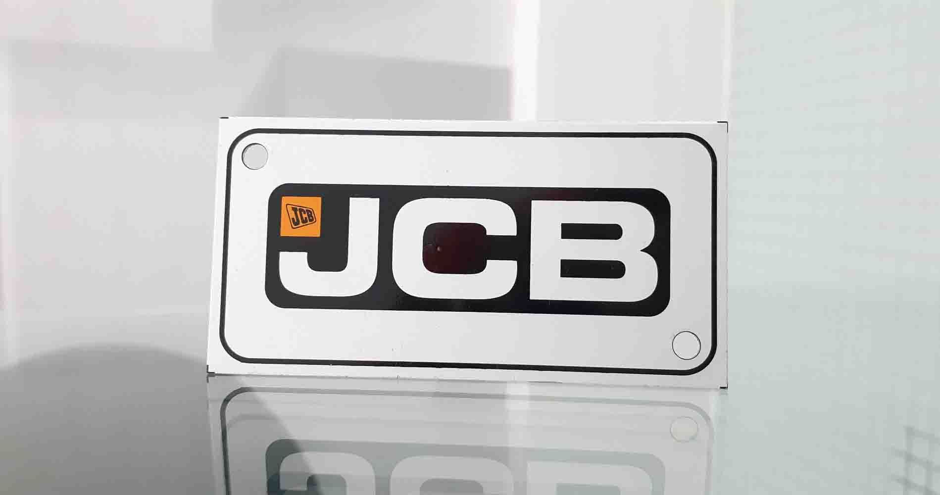 aluminium logo name plate